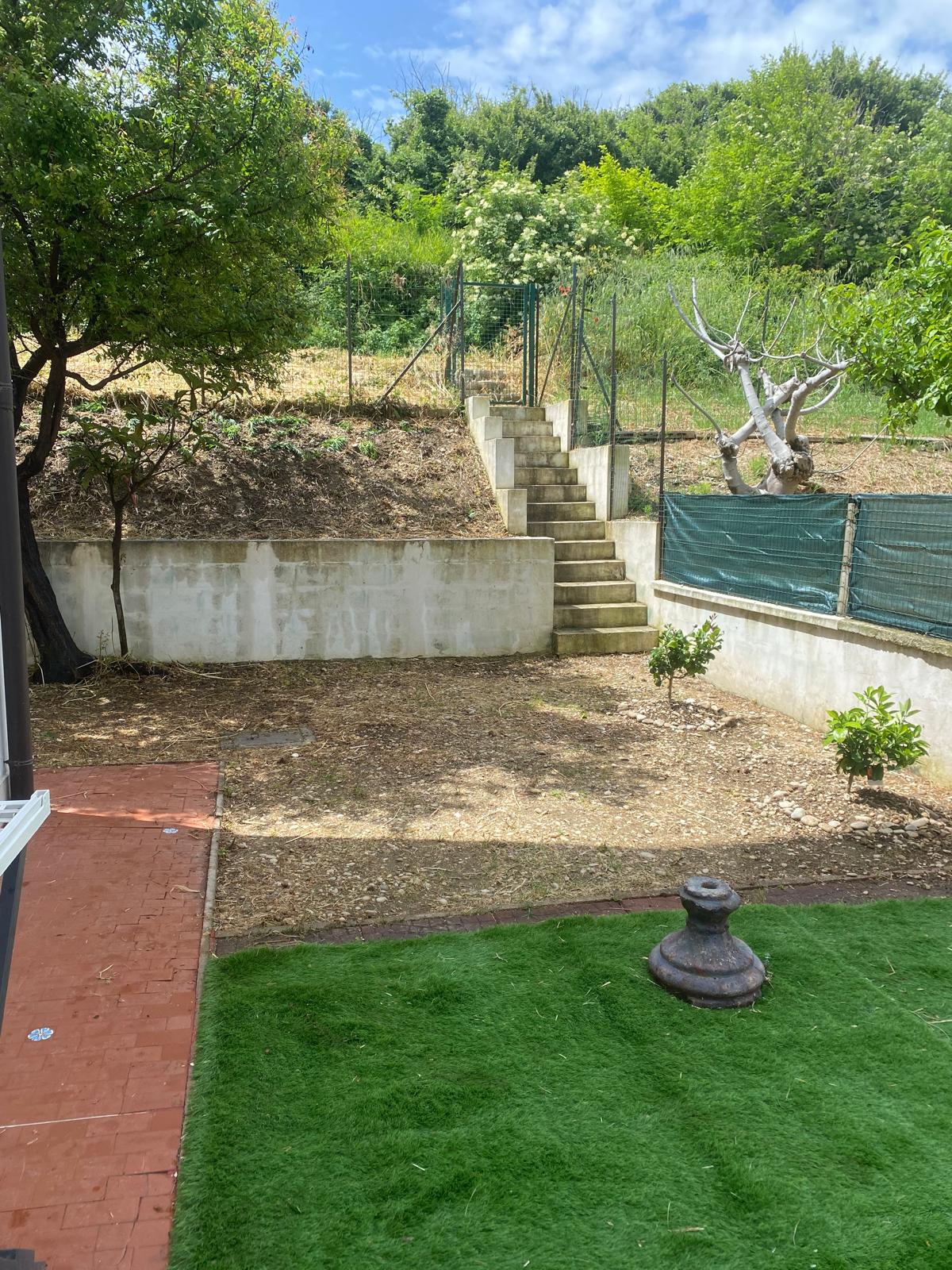 Giardino privato della casa vacanza