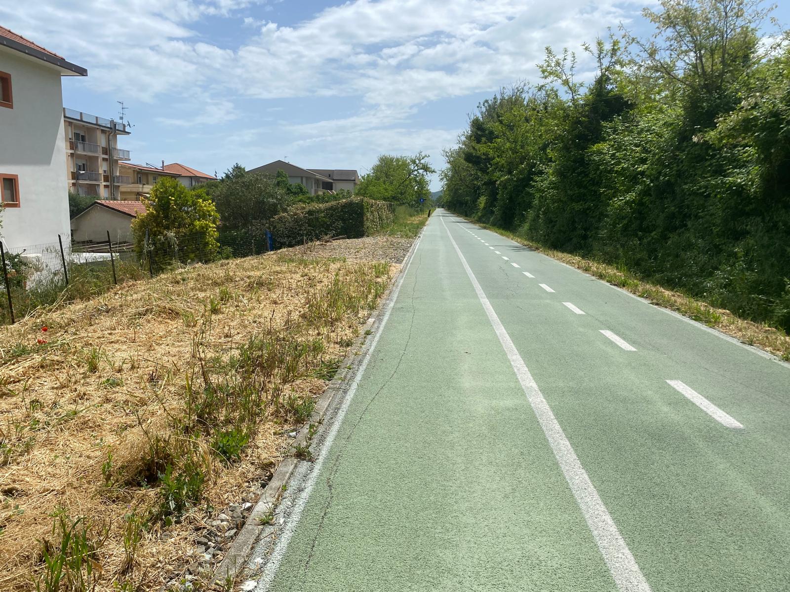 Ciclabile dei Trabocchi sul mare